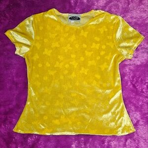 Butterflies velvet t-shirt